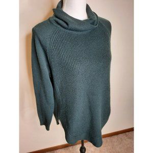Athleta Merino Wool long Sleeve Cowl Sweater S